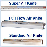 Air Knives Im Vergleich