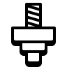 Icons8 Threading Metal 96